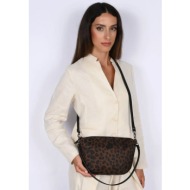 lovely handmade τσάντα ώμου – jasmine aeris leopard