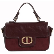 bag to bag τσάντα χιαστί - wl1076 wine