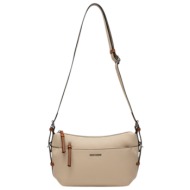 bag to bag τσάντα χιαστί - a8005 taupe