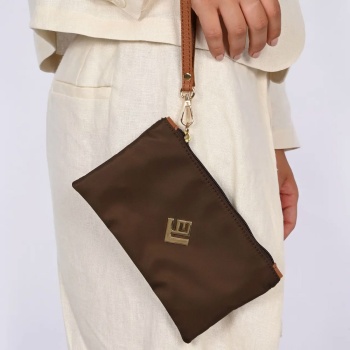 lovely handmade τσάντα χειρός – calypso purse aeris brown σε προσφορά