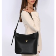 lovely handmade τσάντα ώμου - cuma asti black