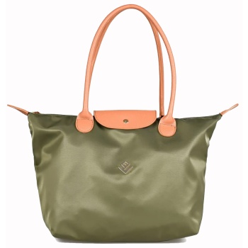lovely handmade τσάντα ώμου – calypso midi aeris olive