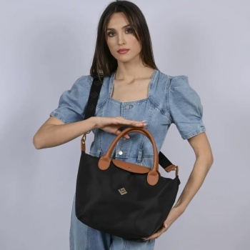 lovely handmade τσάντα χιαστί - calypso small aeris black