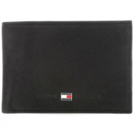 ανδρικό πορτοφόλι tommy hilfiger johnson mini am0am00662 002 μαύρο