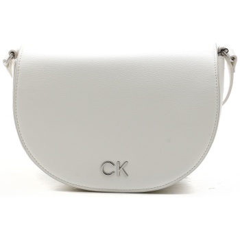 γυναικεία τσάντα χιαστί calvin klein k60k611679 yaf λευκή σε προσφορά