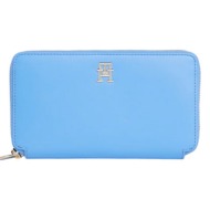 γυναικείο μεγάλο πορτοφόλι tommy hilfiger aw0aw16009 c30 γαλάζιο