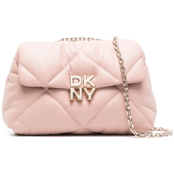 γυναικεία δερμάτινη τσάντα ώμου dkny red hook r41ebb86 nude σε προσφορά