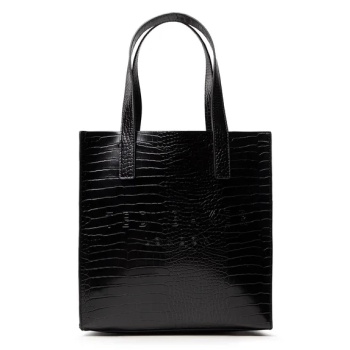 γυναικεία τσάντα ώμουted baker reptcon icon 253519 μαύρη