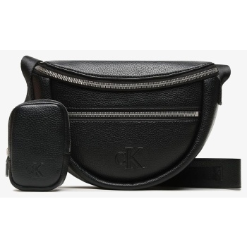 γυναικεία τσάντα μέσης calvin klein k60k610865 bds μαύρη