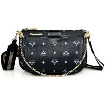 γυναικεία τσάντα χιαστί la tour eiffel διπλή με ιμάντα