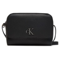 γυναικεία τσάντα χιαστί calvin klein k60k612234 0gr μαύρη