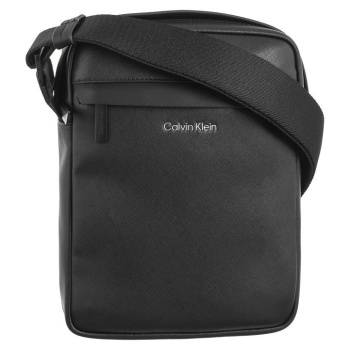 ανδρική τσάντα χιαστί calvin klein reporter k50k511853 beh