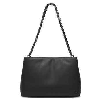 γυναικεία τσάντα ώμου calvin klein k60k612227 beh μαύρη