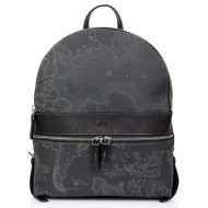 γυναικείο σακίδιο πλάτης alviero martini 1a classe backpack cd099-6000-0001 μαύρη