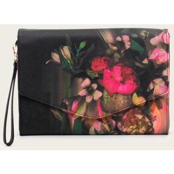 γυναικείος φάκελος ted baker safiah 277836 μαύρο φλοράλ