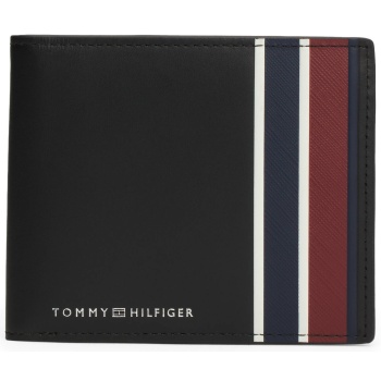 ανδρικό δερμάτινο πορτοφόλι tommy hilfiger am0am12782 bds