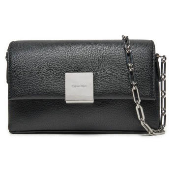 γυναικεία τσάντα χιαστί calvin klein k60k612785 beh μαύρη σε προσφορά