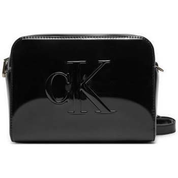 γυναικεία τσάντα χιαστί calvin klein k60k613054 beh μαύρη σε προσφορά