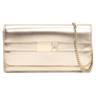 γυναικεία τσάντα χειρός tommy hilfiger aw0aw17378 0hs χρυσή