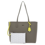 γυναικεία τσάντα ώμου dkny saige r44ayi42 τάουπε