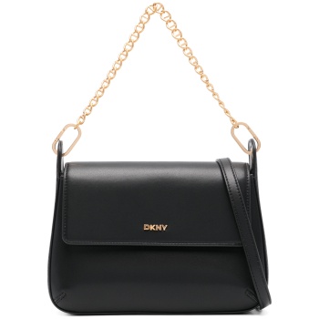 γυναικεία δερμάτινη τσάντα χιαστί dkny belen r44eki55 bgd