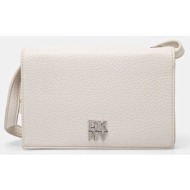 γυναικεία τσάντα χιαστί dkny etta r445ah95 pbl μπεζ