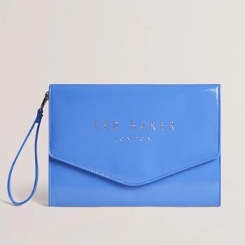 γυναικείος φάκελος ted baker crinkie 272143 mid-blue σε προσφορά