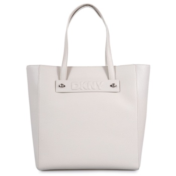 γυναικεία τσάντα ώμου dkny charlie r44aag94 pbl off white σε προσφορά