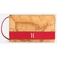 γυναικεία τσάντα χιαστί alviero martini 1a classe lpo40 g616 0324 geo map κόκκινο