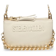 γυναικεία τσάντα χιαστί steve madden bnicco sm13001162-02002 μπεζ