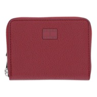 γυναικείο πορτοφόλι tommy hilfiger aw0aw17584-xj9 κόκκινο