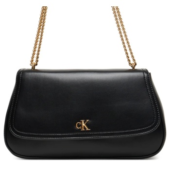 γυναικεία τσάντα ώμου calvin klein lv04f3171g-ub1 μαύρη σε προσφορά