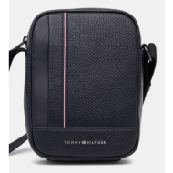ανδρική τσάντα χιαστί tommy hilfiger am0am13632-dw6 μπλε