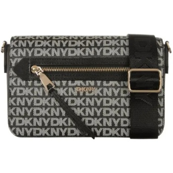 γυναικεία τσάντα χιαστί dkny bryant r42eye21-xlb μαύρο logo σε προσφορά