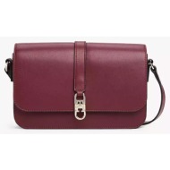 γυναικεία τσάντα χιαστί tommy hilfiger aw0aw17723-vlp μπορντώ