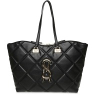 γυναικεία τσάντα ώμου steve madden bvuse 13001830 black/gold