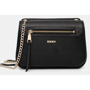 γυναικεία δερμάτινη τσάντα `ωμου dkny bryant r5333m02-bgd σε προσφορά