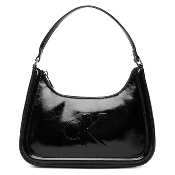 γυναικεία τσάντα ώμου calvin klein lv04f3332g-ub1 μαύρη σε προσφορά