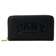 γυναικείο μεγάλο πορτοφόλι dkny hadlee r541a037-bgd μαύρο