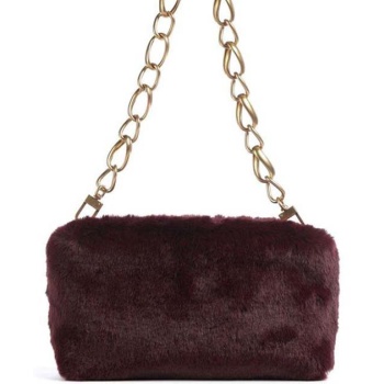 γυναικεία τσάντα ώμου ted baker 281392-wine μπορντώ γούνα σε προσφορά