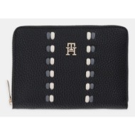 γυναικείο πορτοφόλι tommy hilfiger aw0aw18132-bds μαύρο