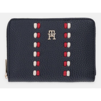 γυναικείο πορτοφόλι tommy hilfiger aw0aw18132-dw6 μπλε