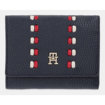 γυναικείο πορτοφόλι tommy hilfiger aw0aw18246-dw6 μπλε
