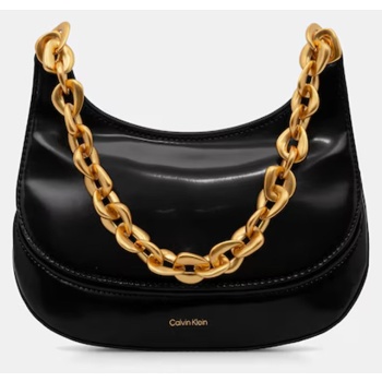 γυναικεία τσάντα χειρός calvin klein lv04f3403g-ub1 μαύρη σε προσφορά