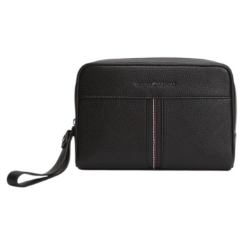ανδρική τσάντα χειρός tommy hilfiger am0am14173-bds μαύρη