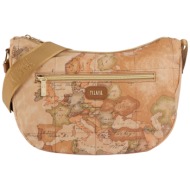 γυναικεία τσάντα ώμου alviero martini soft le55-s578-0970 ταμπά geo map