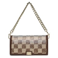 γυναικεία τσάντα ώμου steve madden btaya-12 13002343 brown