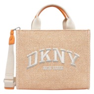 γυναικεία τσάντα χειρός/ώμου dkny hadlee md tote r61alr57-ask πορτοκαλί