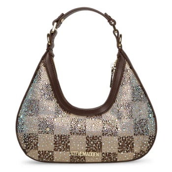 γυναικεία τσάντα ώμου steve madden blivia-12 13002342-brn