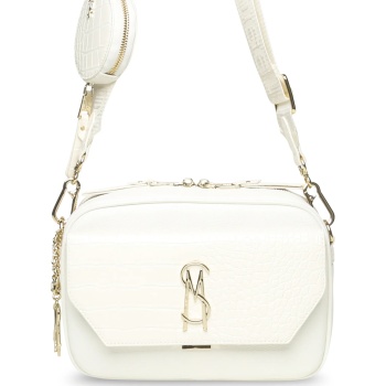 γυναικεία τσάντα ώμου steve madden blite-c 13002432-wht